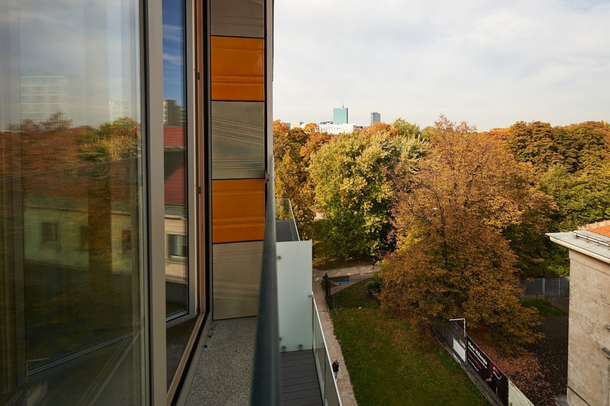 Warszawa, Śródmieście, Stare Nalewki, Apartament z ogrodem na dachu - piekny widok.